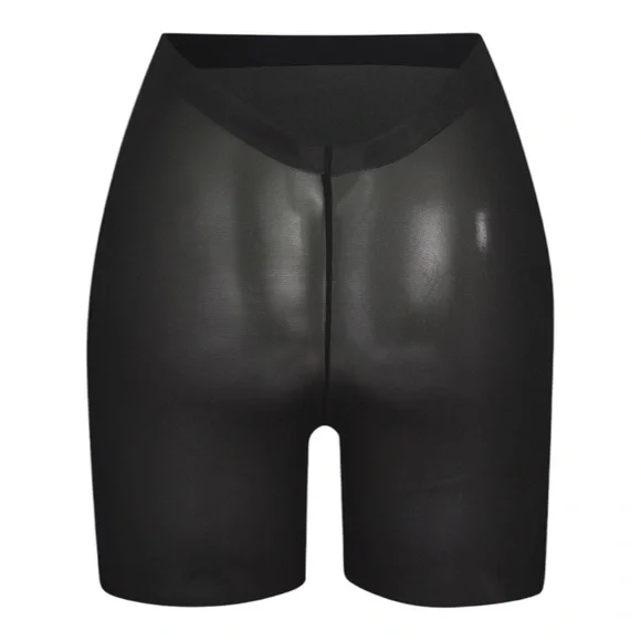 😘 SKIMS Black Sheer Sculpt Low Back Short XL 😘 - Picture 7 of 11